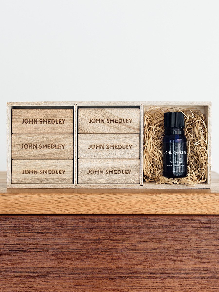 JOHN SMEDLEY ECO BLOCK 12pcs+CAMPHOR OIL 10ml ジョンスメドレー インテリア・生活雑貨 ランドリー・..