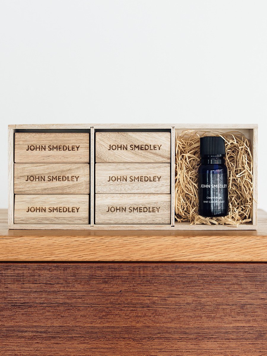 JOHN SMEDLEY ECO BLOCK 12pcs+CAMPHOR OIL 10ml WXh[ gbvX ̑̃gbvX zCgyz