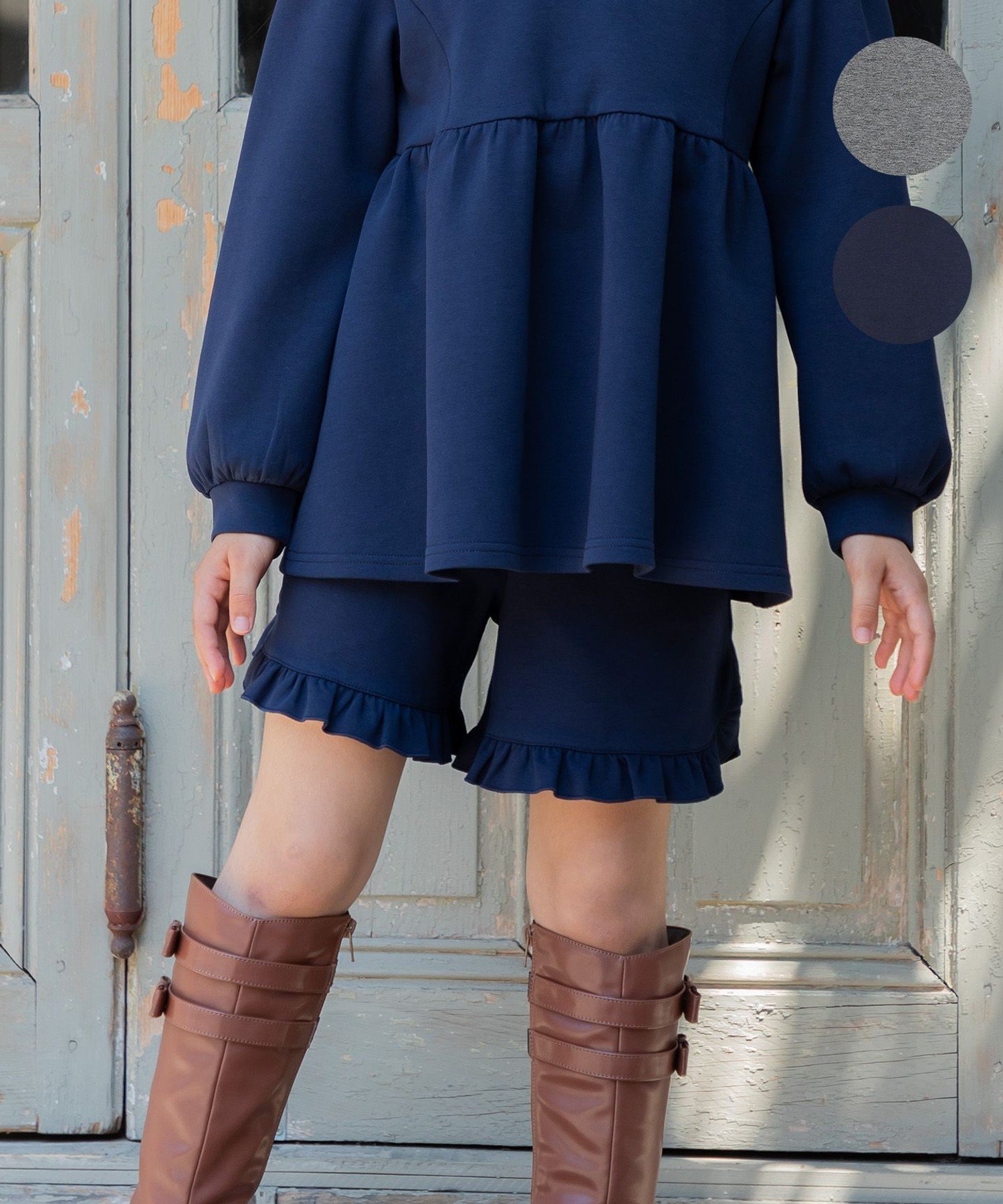 【SALE／30%OFF】組曲 KIDS 【110-140cm】カットショート パンツ クミキョク 
