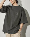 【SALE/30%OFF】CITEN <CITEN>プレーティングポケットT シテン トップス カットソー・Tシャツ グレー ネイビー ホワイト