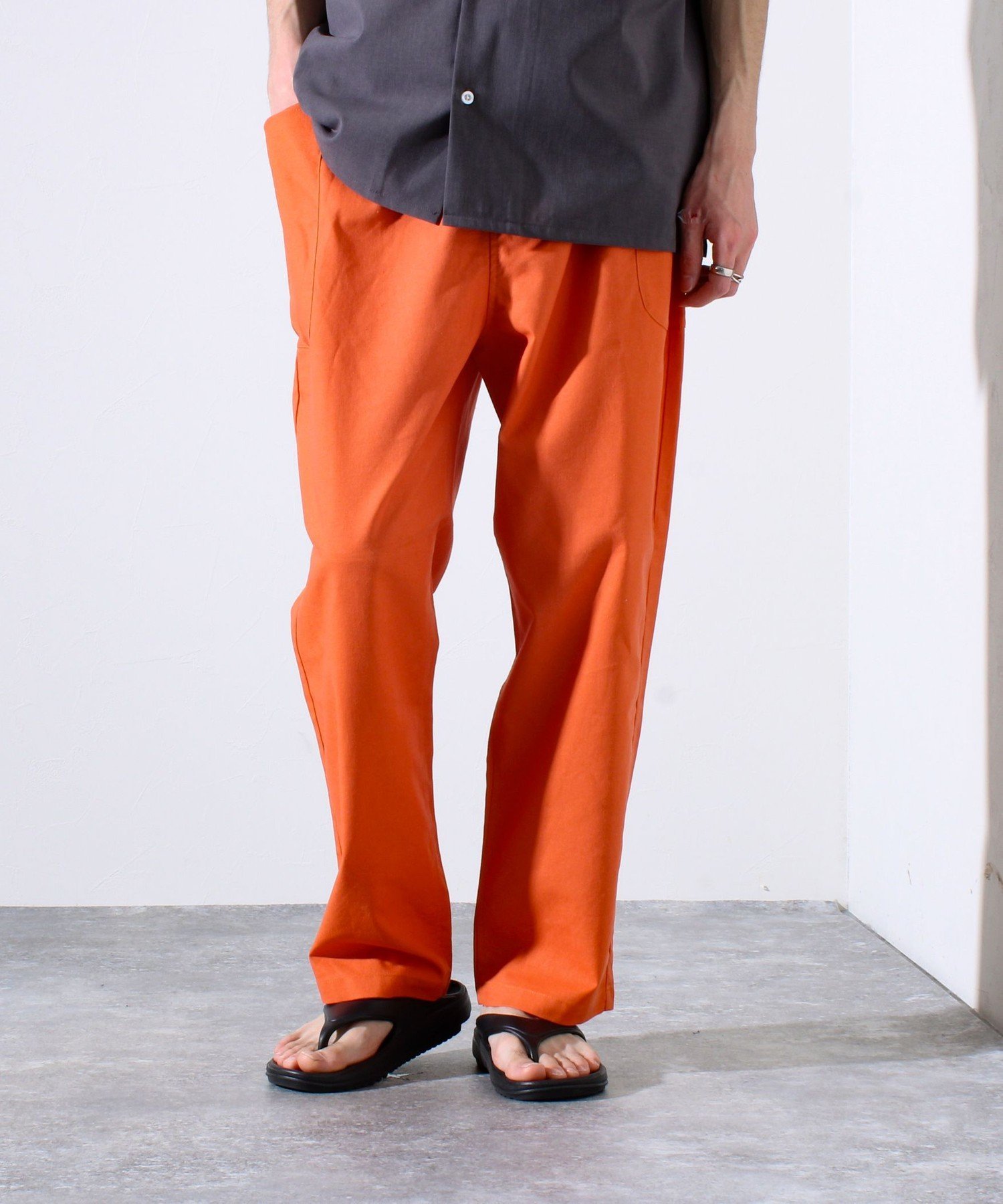 GLOSTER 【GLOSTER/グロスター】TROPICAL BEACH PANTS イージーパン