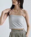 【SALE/20%OFF】GALLEST 【一部店舗限定】カップ付きラメキャミソール インディヴィ トップス アンサンブル ブラウン ブラック ホワイト シルバ...