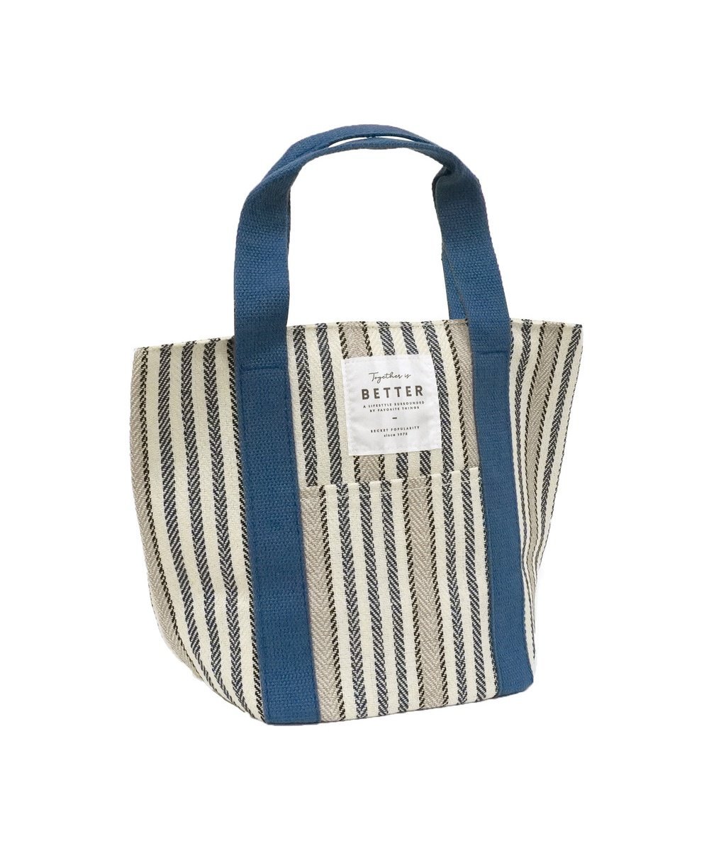 BACKYARD FAMILY BETTER 保冷ランチトート ローラ バッグ その他のバッグ ブルー ブラック グレー