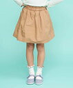 【SALE／30%OFF】a.v.v [100-130]【洗える】インナーパンツ付きギャザースカート[WEB限定サイズ] アー・ヴェ・ヴェ スカート ミニスカート ベージュ ネイビー パープル その1