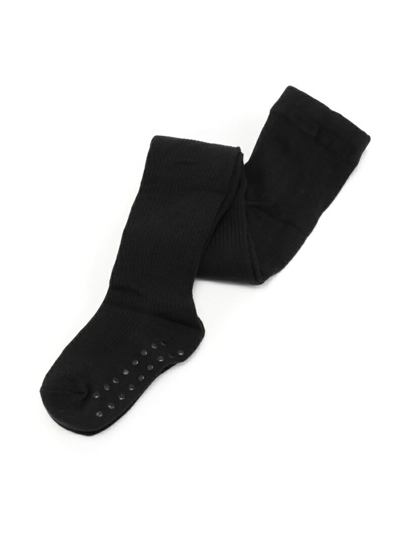 【SALE／50%OFF】GLOBAL WORK (K)ニットタイツリブ/20 グローバルワーク ファッション雑貨 その他のファッション雑貨 ブラック ベージュのサムネイル