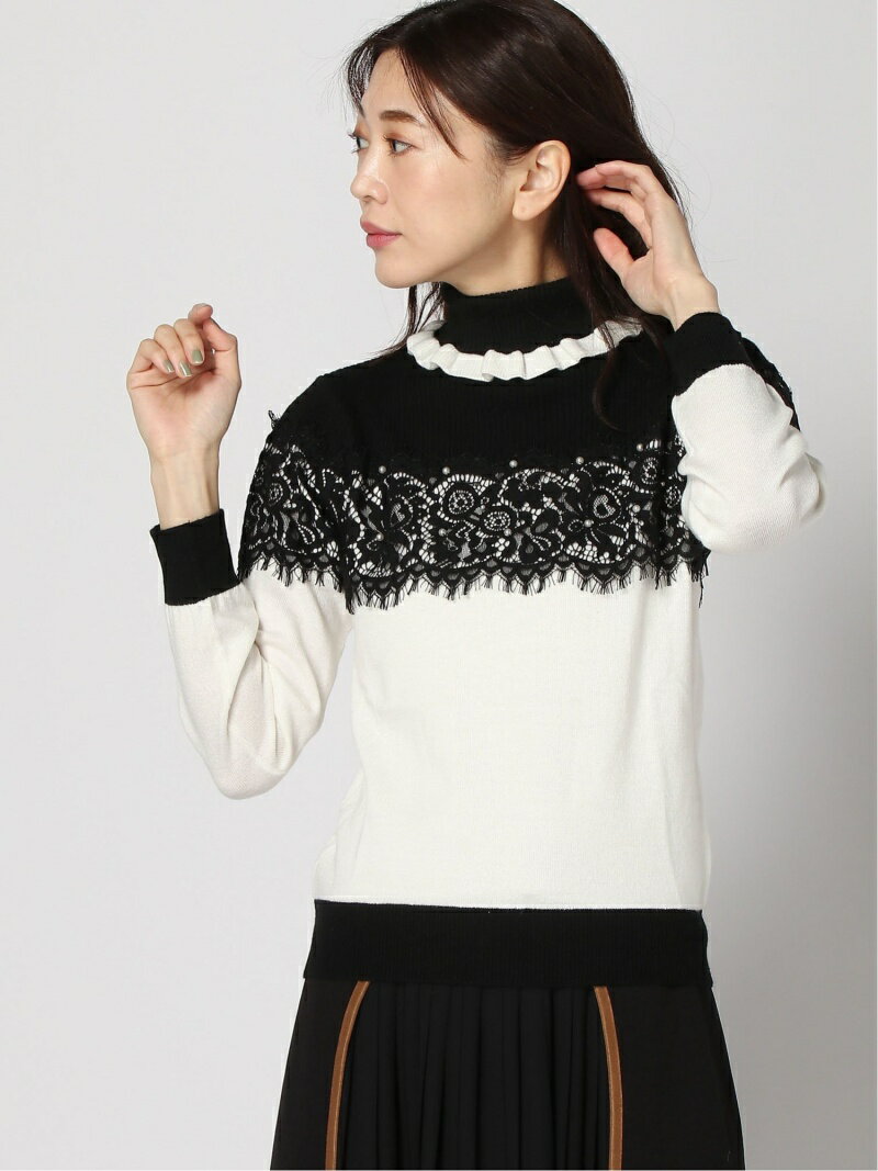 【SALE／30%OFF】Dear Princess Dear Princess/長袖セーター(PO) ディアプリンセス　オンラインショップ ニット 長袖ニット ホワイト ブルー グレー レッド【送料無料】のサムネイル