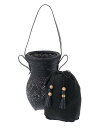 【SALE/30%OFF】PLAIN PEOPLE 【BALLEN】かごバッグ プレインピープル バッグ かごバッグ ブラック【送料無料】