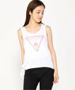 【SALE/30%OFF】GUESS GUESS タンクトップ (W)Side Knots Logo Tank Top ゲス トップス ノースリーブ・タンクトッ...