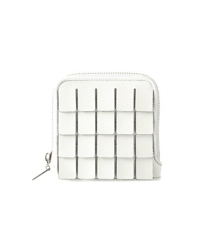 HIROKO HAYASHI BAGNO(バーニョ)ファスナー式二つ折り財布 ヒロコ ハヤシ 財布・ポーチ・ケース 財布 ホワイト ブラック【送料無料】 HIROKO HAYASHI BAGNO(バーニョ)ファスナー式二つ折り財布 ヒロコ ハヤシ 財布・ポーチ・ケース 財布 ホワイト ブラック【送料無料】