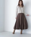 NATURAL BEAUTY BASIC マチバルーンスカート ナチュラルビューティベーシック スカート その他のスカート ブラック ホワイト【送料無料】