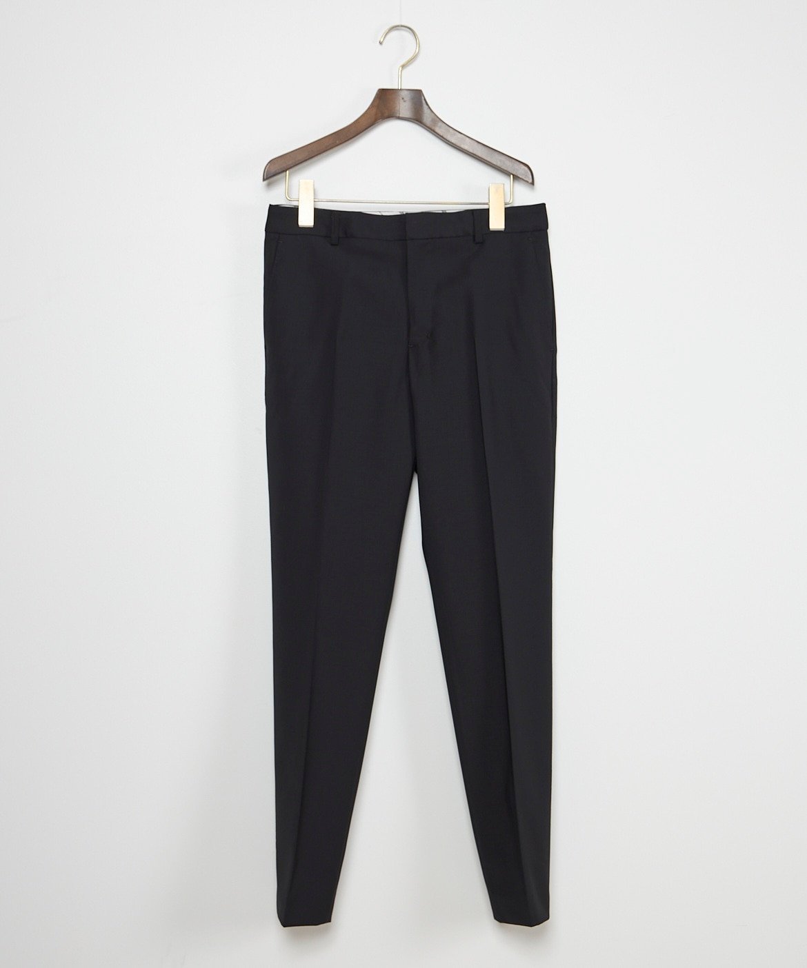 INED テーパードパンツ イネド パンツ スラックス・ドレスパンツ ブラック
