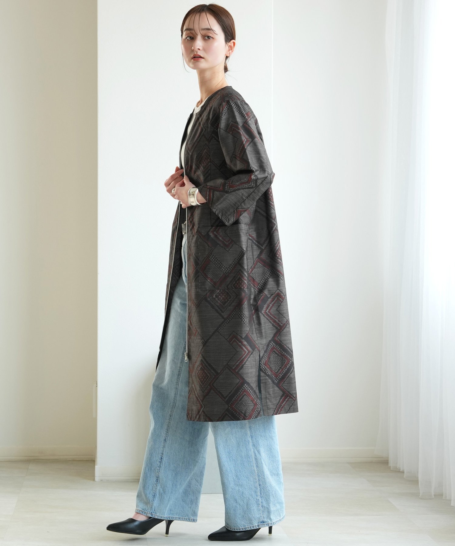 maison utatane maison utatane｜No.CT02｜幾何学の夜香 ウタタネ ジャケット・アウター その他のジャケット・アウター