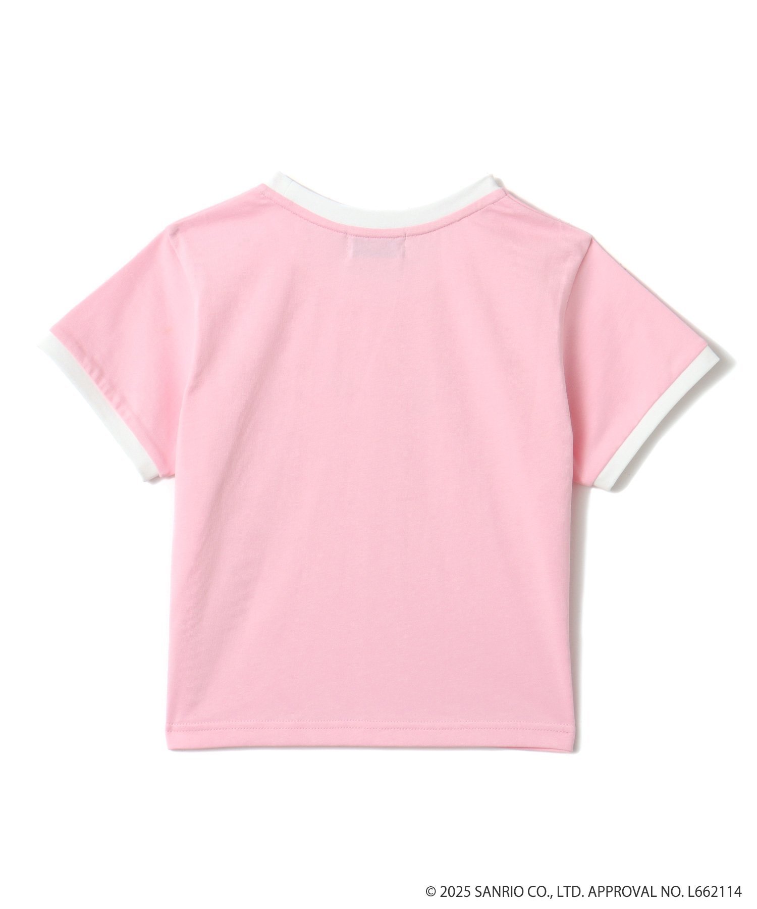 atmos pink atmos pink x MY MELODY & KUROMI Ringer Neck T-shirt PINK アトモス トップス カットソー・Tシャツ ピンク