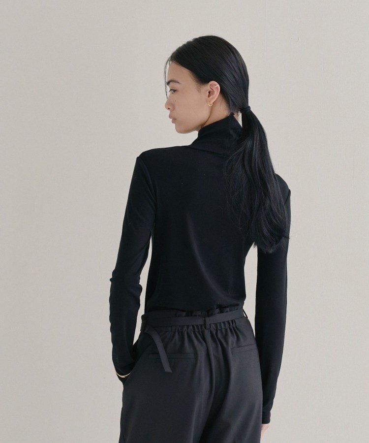 cloenc ハイネックカットソー クロエンス トップス カットソー・Tシャツ グレー レッド ブラック