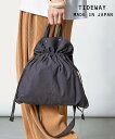 TIDEWAY TIDEWAY/(U)BAFU 2WAY TOTE S セットアップセブン バッグ トートバッグ ホワイト ブラック【送料無料】