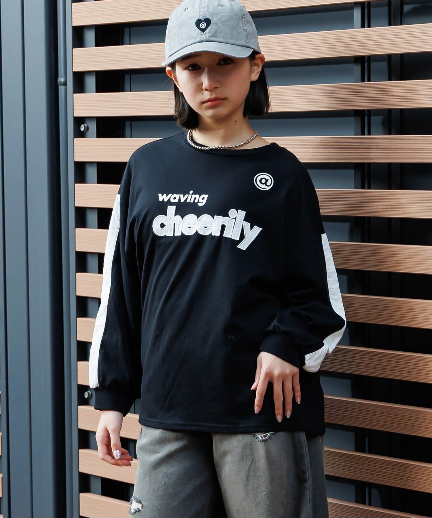 【SALE／60%OFF】algy UVカットロンT エフオーオンラインストア トップス カットソー・Tシャツ ホワイト ブラック グレーのサムネイル