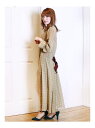 【SALE/70%OFF】dazzlin シアーチェックガウンワンピース ダズリン ワンピース【RBA_S】【RBA_E】