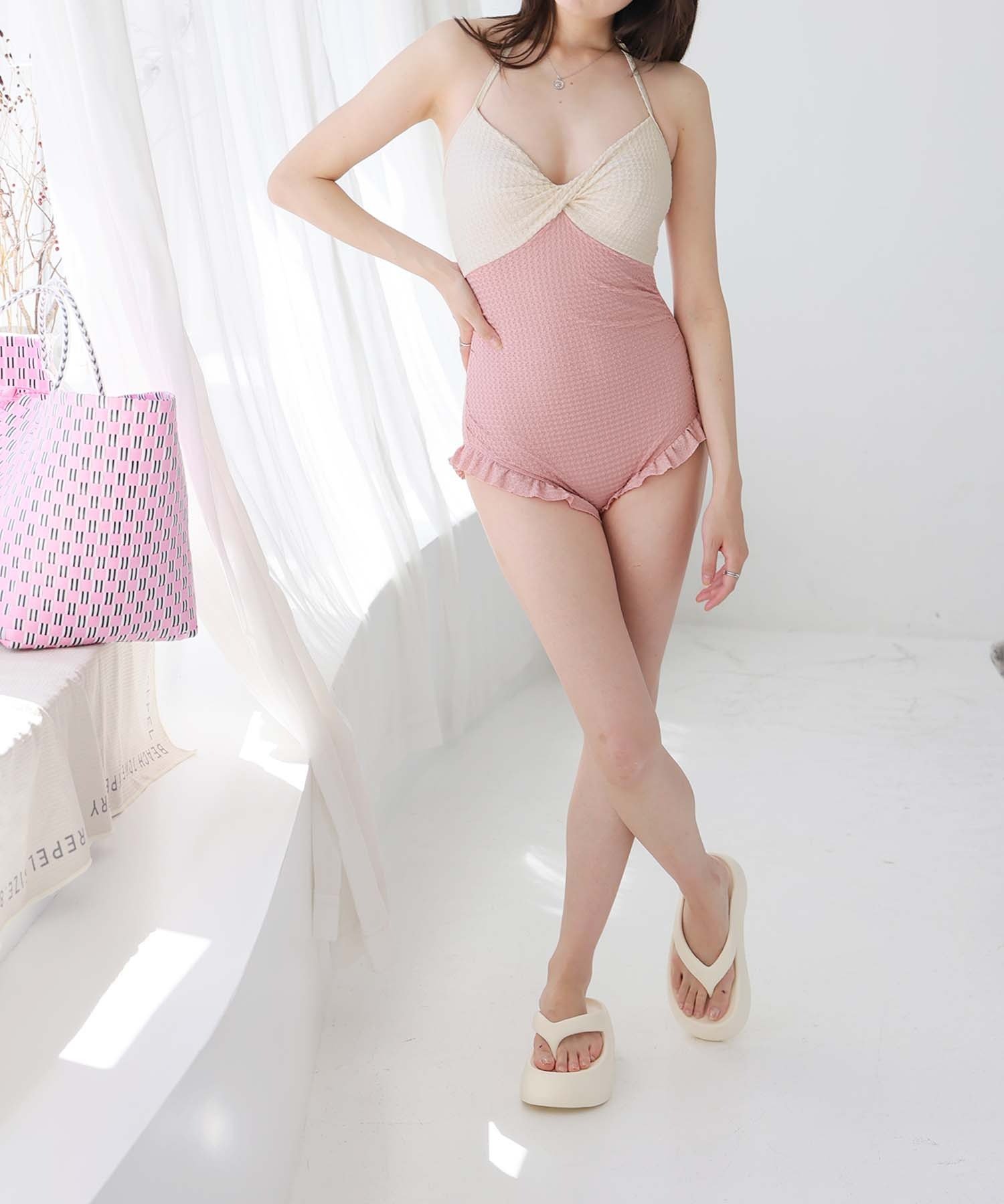 Girly Doll/ボレロ付きワンピース水着 スイムウェア2点セット ドゥーラ ドゥーラ 水着・スイムグッズ 水着 ホワイト