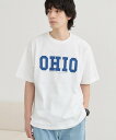 【SALE/30%OFF】coen カレッジアニマルプリントTシャツ コーエン トップス カットソー・Tシャツ ホワイト ネイビー グレー ブラック