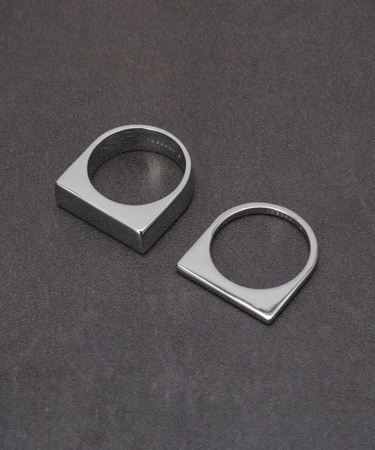 THE SHOP TK スクエアセットリング ザ ショップ ティーケー アクセサリー・腕時計 リング・指輪 ゴールド シルバー