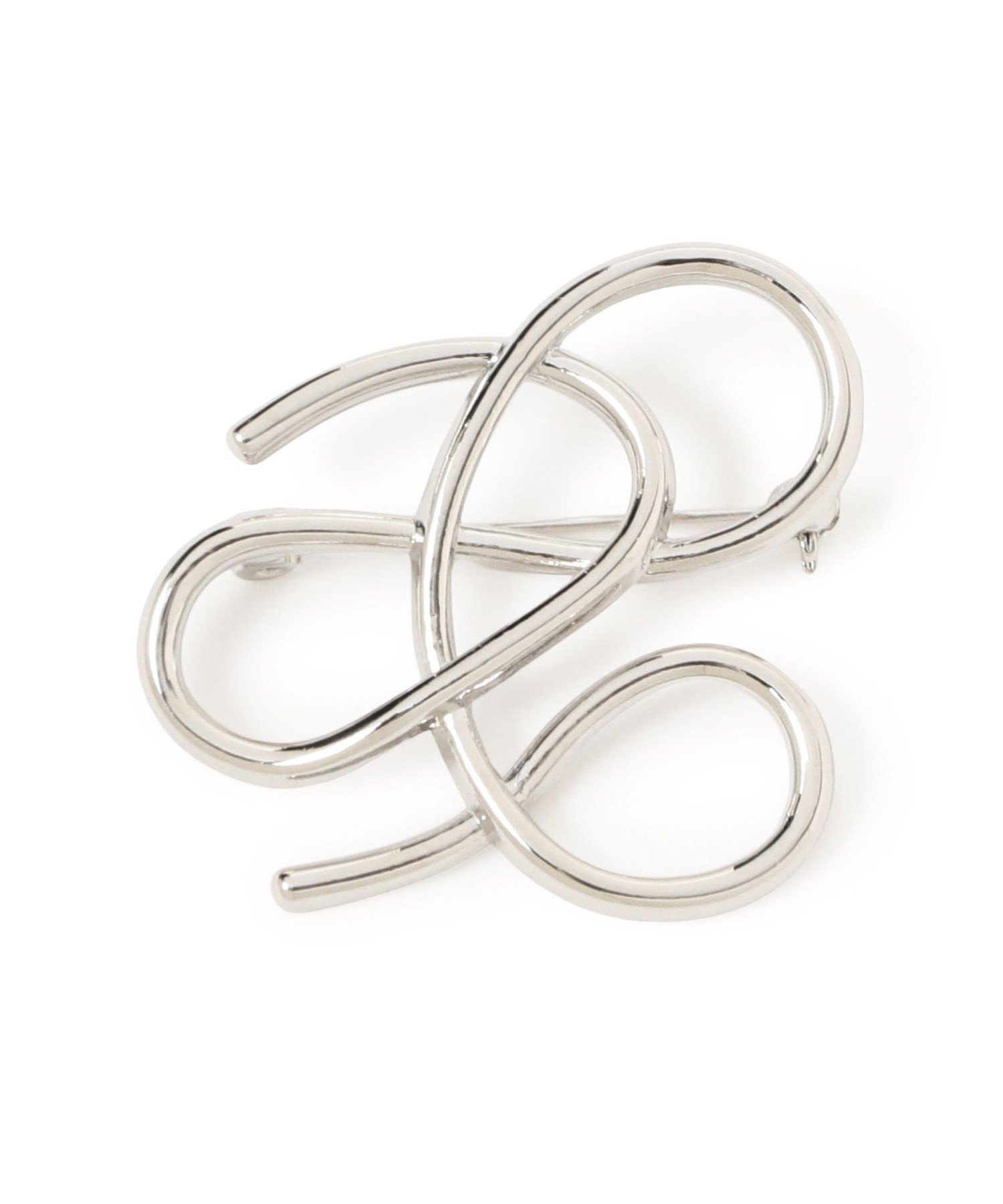 【SALE／30%OFF】B:MING by BEAMS ニュアンスカーブ ブローチ ビーミング ライフストア バイ ビームス アクセサリー・腕時計 ブローチ・コサージュ・バッジ ゴールド シルバー