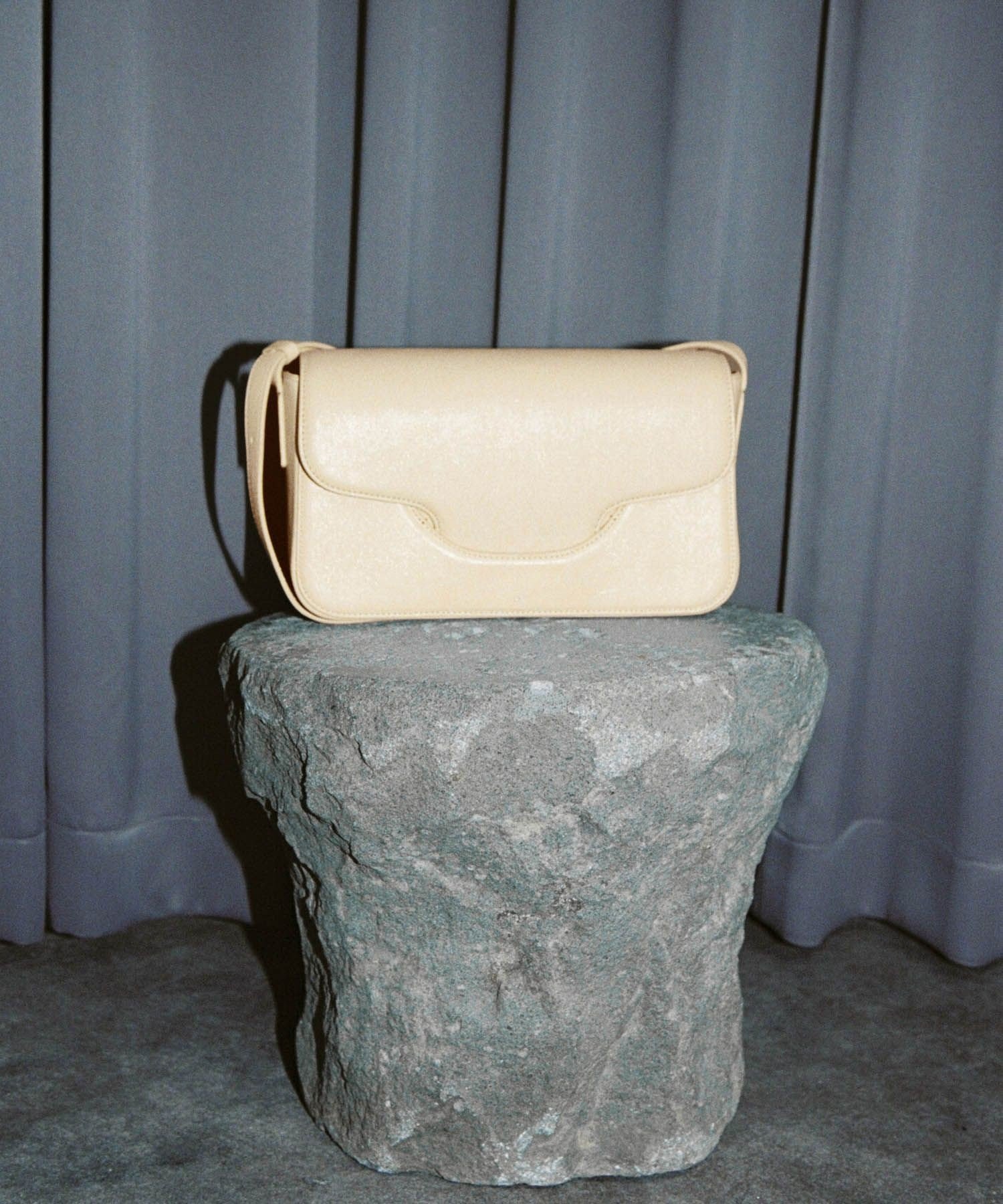ADAM ET ROPE' FEMME 【PFT】Flap Shoulder Bag アダムエロペ バッグ ショルダーバッグ ベージュ【送料無料】