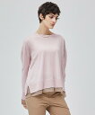 【SALE/30%OFF】BEIGE, 【洗える】LA MONNAIE / クルーネックニット ベイジ, トップス ニット グレー ピンク グリーン【送料無料】