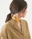 【SALE/30%OFF】IENA IENA PAYSLEY スカーフ イエナ ファッション雑貨 スカーフ・バンダナ イエロー ブラウン【送料無料】