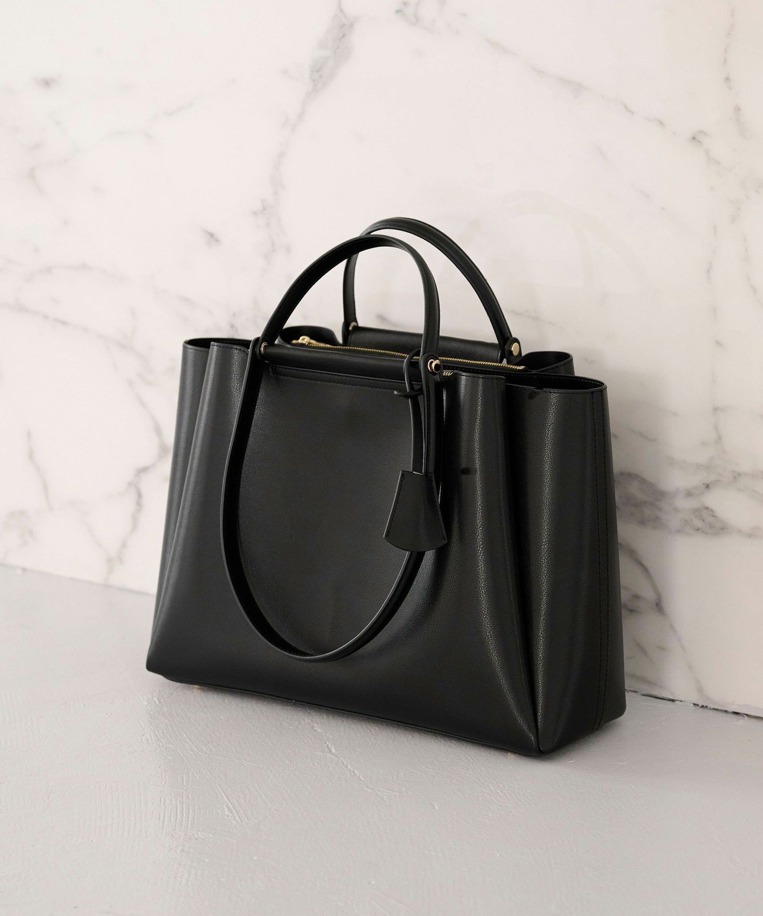 UNITED ARROWS green label relaxing 【WEB限定】NEW ダブルハンドルトートバッグ / A4 / 通勤 / PCバッグ付き ユナイテッドアローズ グリーンレーベルリラクシング バッグ ショルダーバッグ グレー ベージュ ホワイト ブラック グリーン【送料無料】