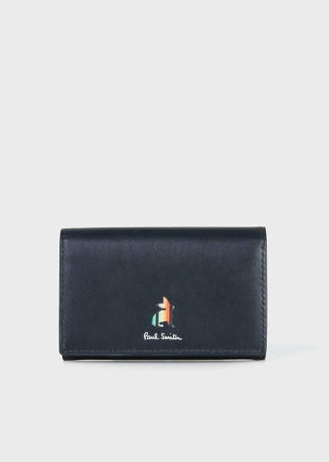 Paul Smith マーケトリーストライプラビット 名刺入れ ポール・スミス 財布・ポーチ・ケース 財布 ブラック ネイビー ピンク【送料無料】 Paul Smith マーケトリーストライプラビット 名刺入れ ポール・スミス 財布・ポーチ・ケース 財布 ブラック ネイビー ピンク【送料無料】