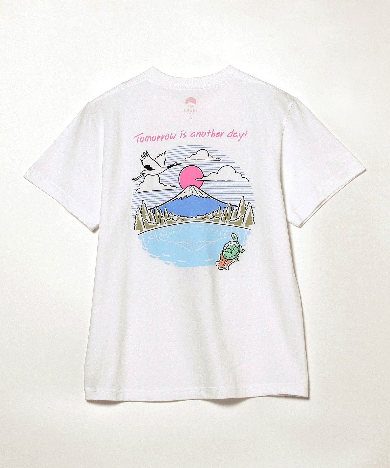 【SALE／30%OFF】BEAMS JAPAN ＜UNISEX＞別注 富士山 Tシャツ Vol.2 ビームス アウトレット トップス カットソー・Tシャツ ホワイト