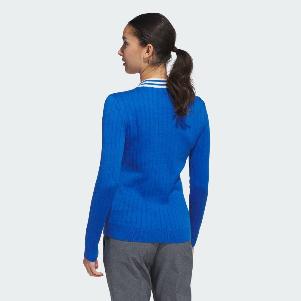 【SALE／20%OFF】adidas 【公式】アディダス adidas 【オリジナルスゴルフ】クルーネックセーター アディダス トップス スウェット・トレーナー ブルー【送料無料】