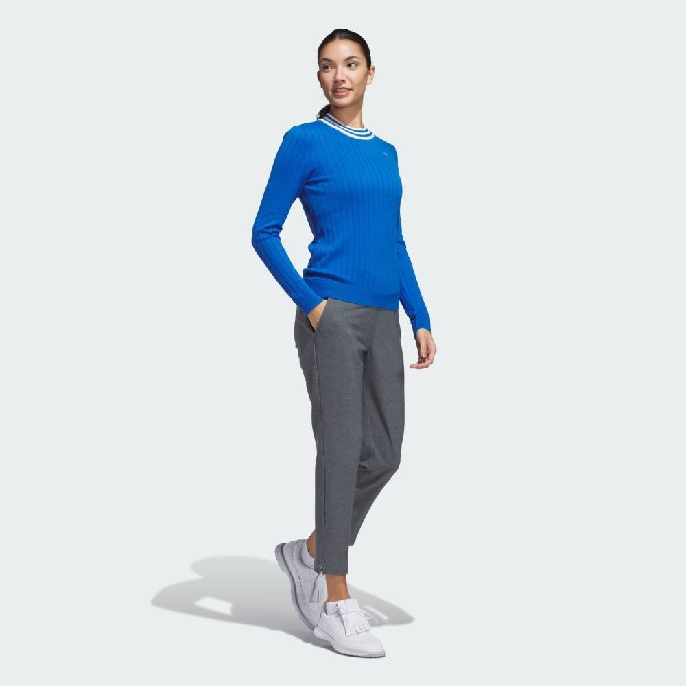 【SALE／20%OFF】adidas 【公式】アディダス adidas 【オリジナルスゴルフ】クルーネックセーター アディダス トップス スウェット・トレーナー ブルー【送料無料】