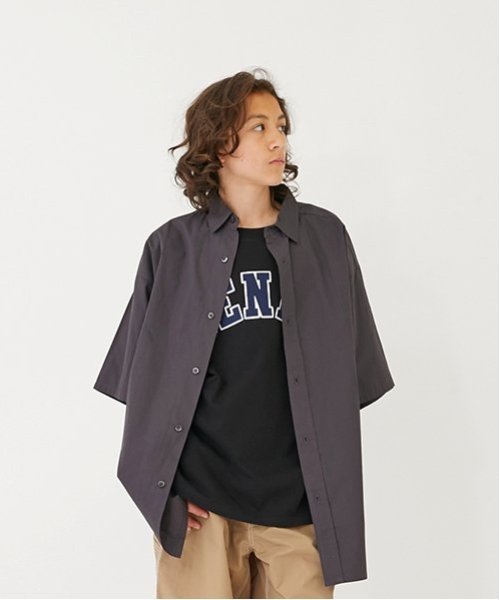 【SALE／37%OFF】GLAZOS 【大人向けサイズあり】【セットアップ対応】タイプライター・シャツ ナルミヤ..