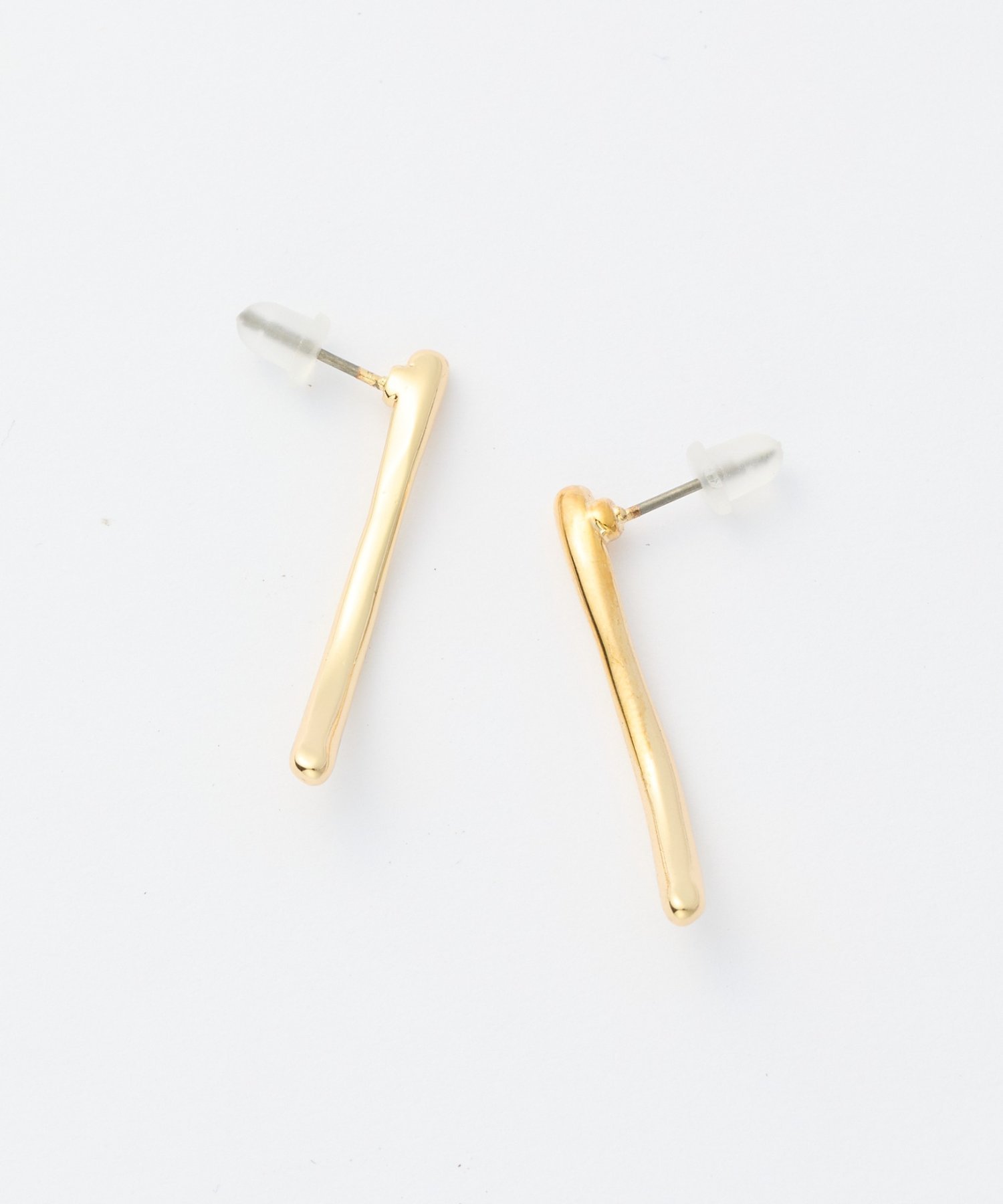 Discoat 【GOLDY】ニュアンスラインピアス ディスコート アクセサリー・腕時計 ピアス シルバー ゴールド