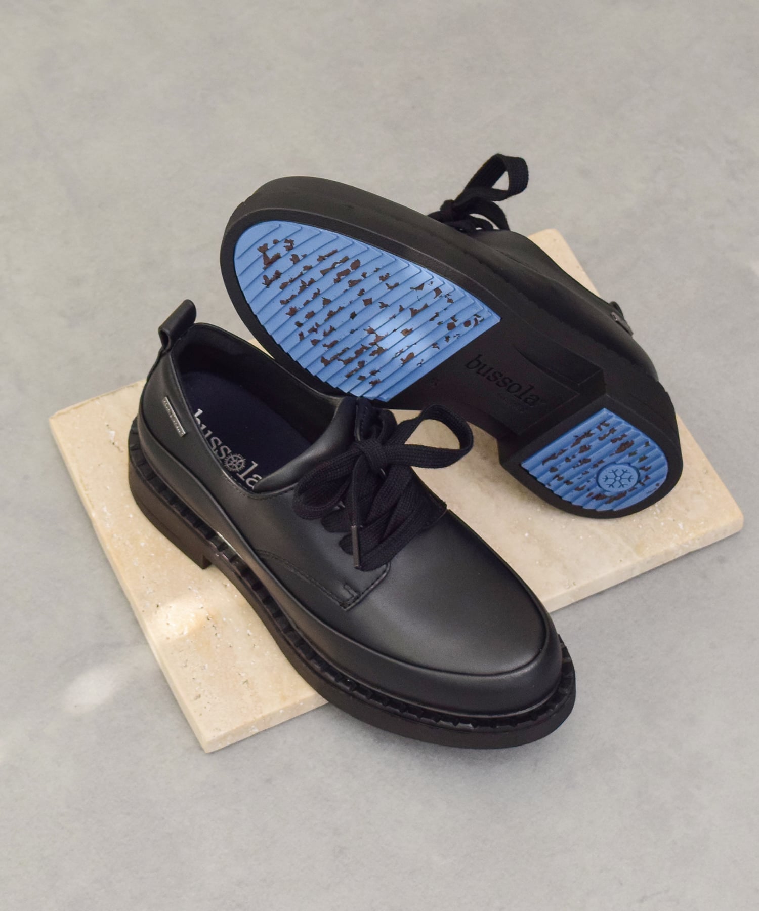 Bussola 【bussola】晴雨兼用アイスグリップソールレザーシューズ インターショシュール シューズ・靴 ..