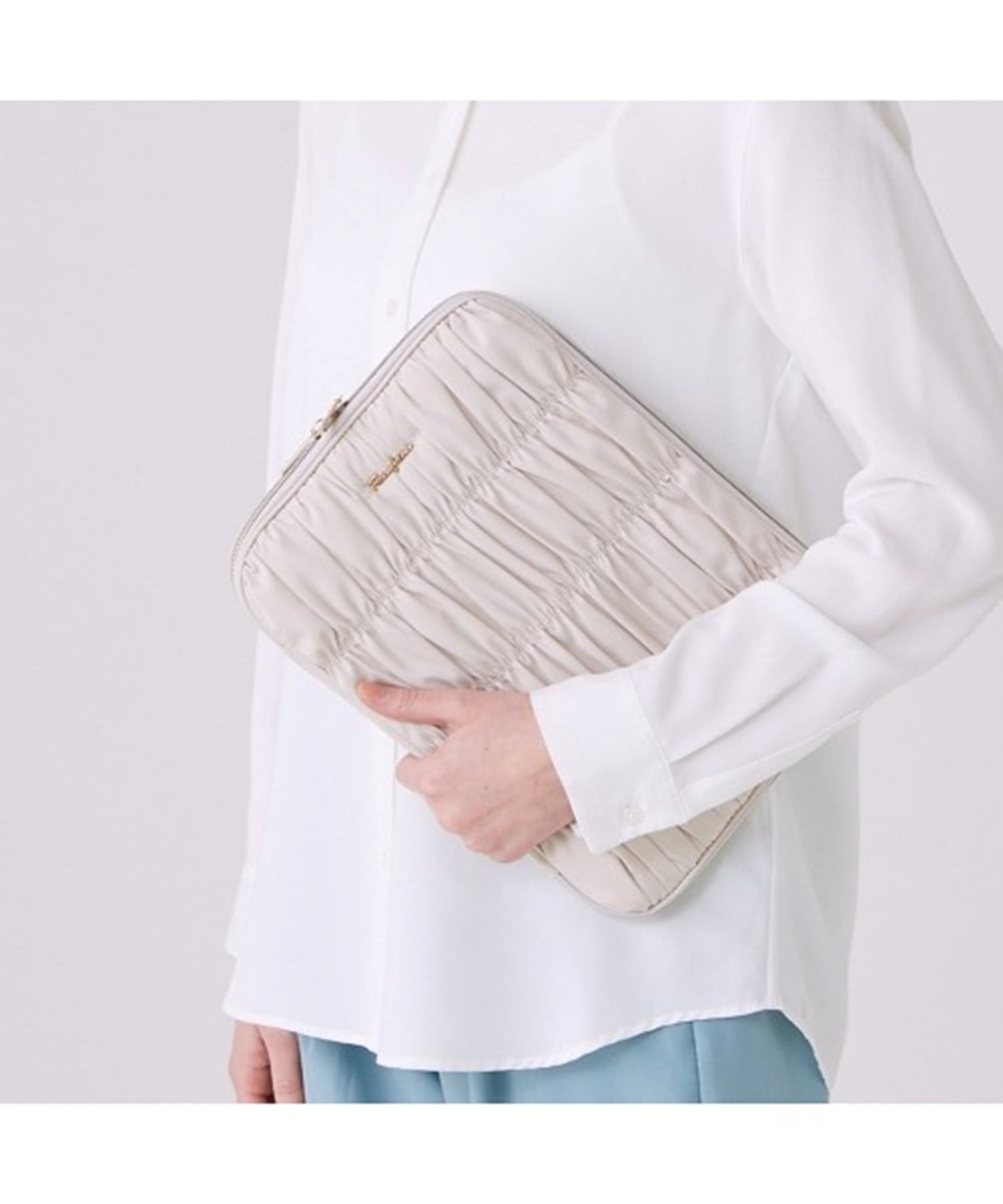 Francfranc Gather 태블릿 케이스 2 11인치 20*28cm 수납 포켓 첨부 프랑 프랑 스마트폰 상품·오디오 기기 스마트폰·태블릿·PC케이스/커버 핑크
