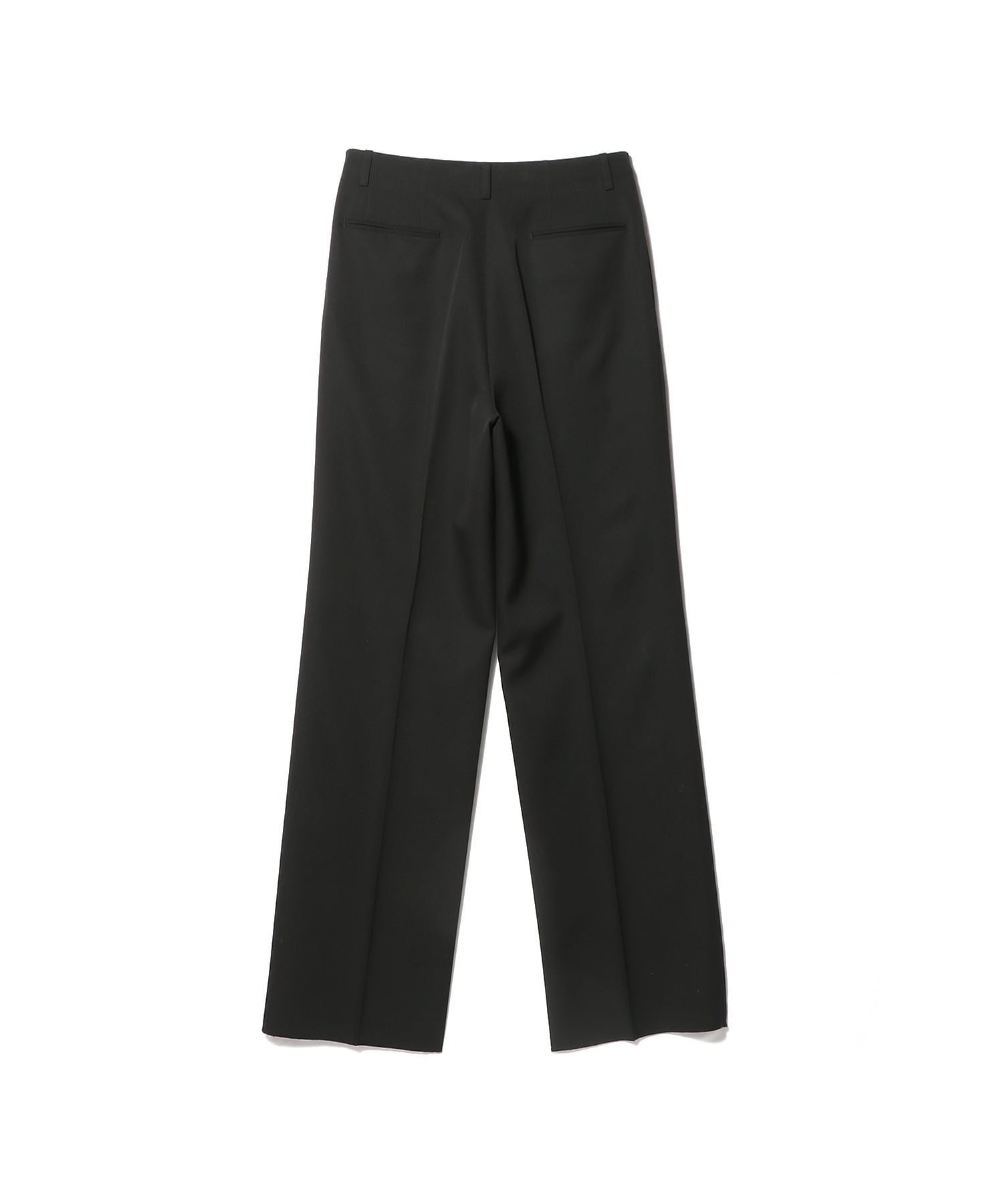 ESSENCEOFLUXURY ESSENCEOFLUXURY / ハイウエスト スラックス＜ESSENCEOFLUXURY×KIRINTAYLORS＞ エストネーション パンツ スラックス・ドレスパンツ ブラック【送料無料】