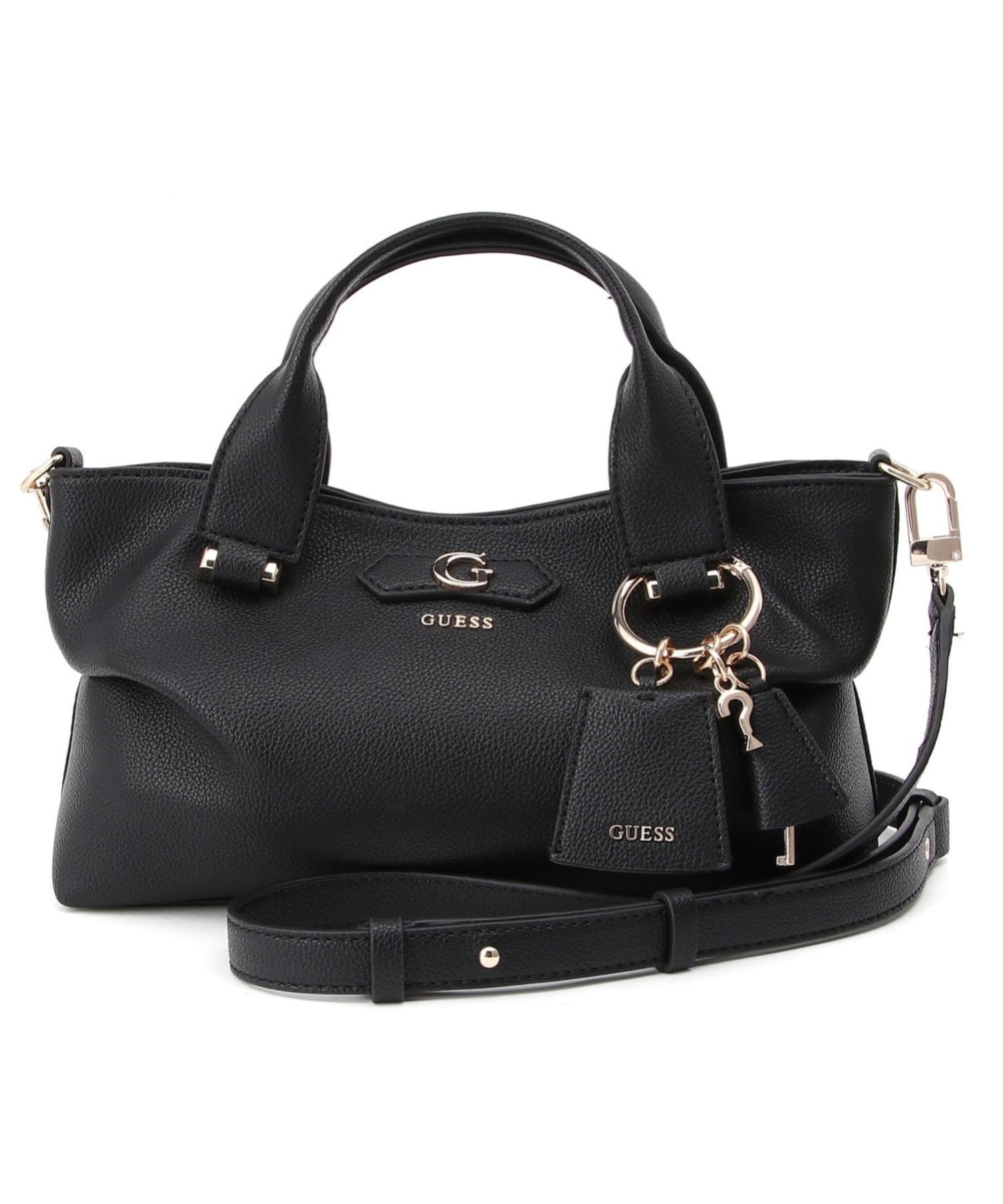 GUESS GUESS/(W)SUZY Mini Satchel ゲス バッグ ショルダーバッグ ブラック【送料無料】