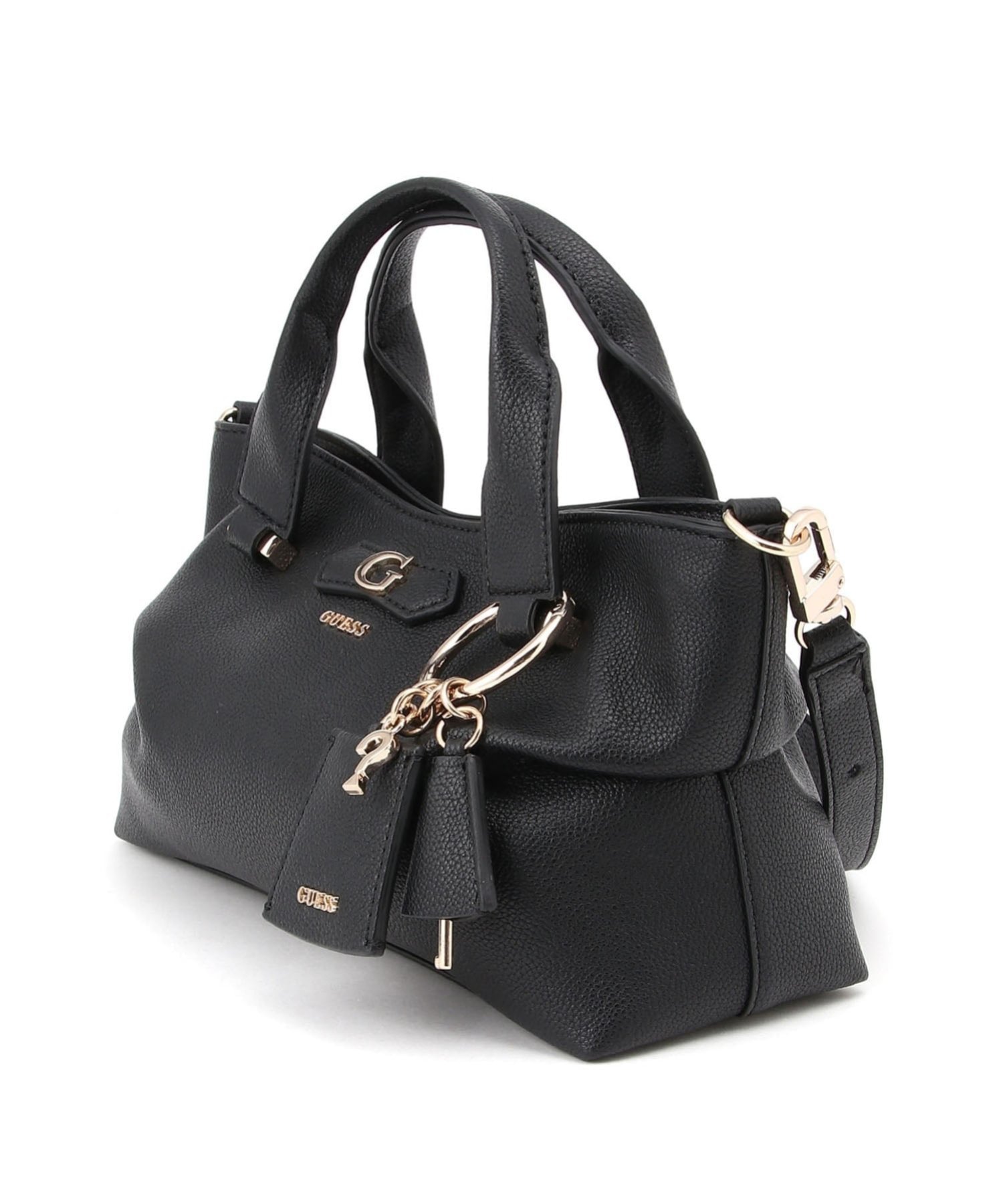 GUESS/(W)SUZY Mini Satchel ゲス バッグ ショルダーバッグ ブラック