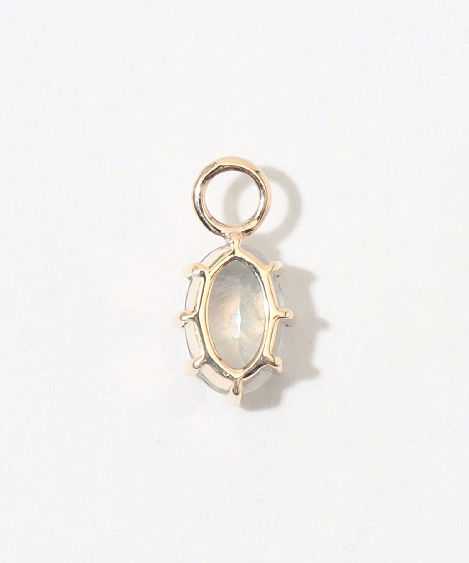 TOMORROWLAND GOODS Metier Oval Claw Set Gemstone ジュエリーチャーム トゥモローランド アクセサリー・腕時計 その他のアクセサリー・腕時計 ホワイト