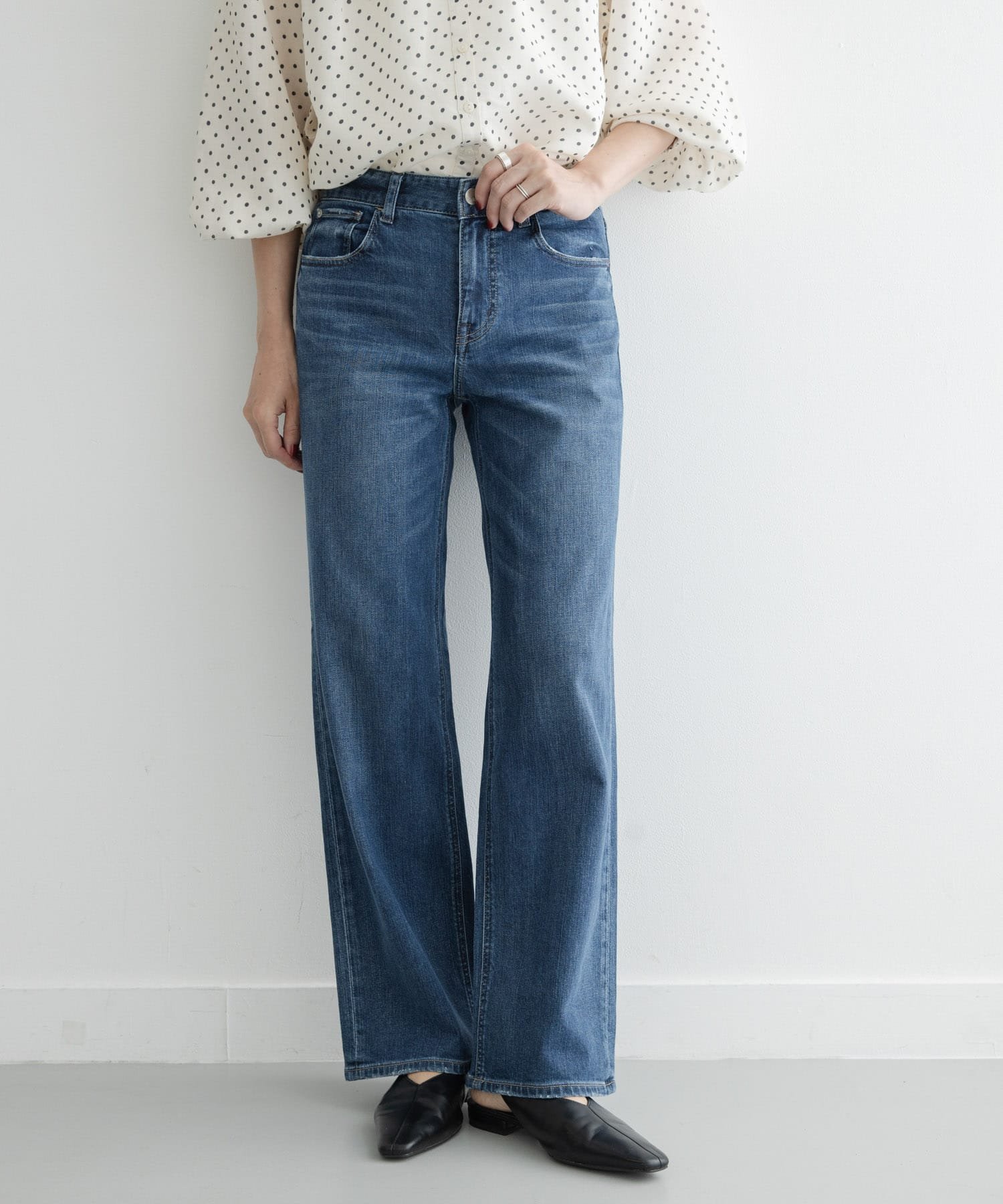 Sonny Label Healthy DENIM DONUTS サニーレーベル パンツ ジーンズ・デニムパンツ ブルー