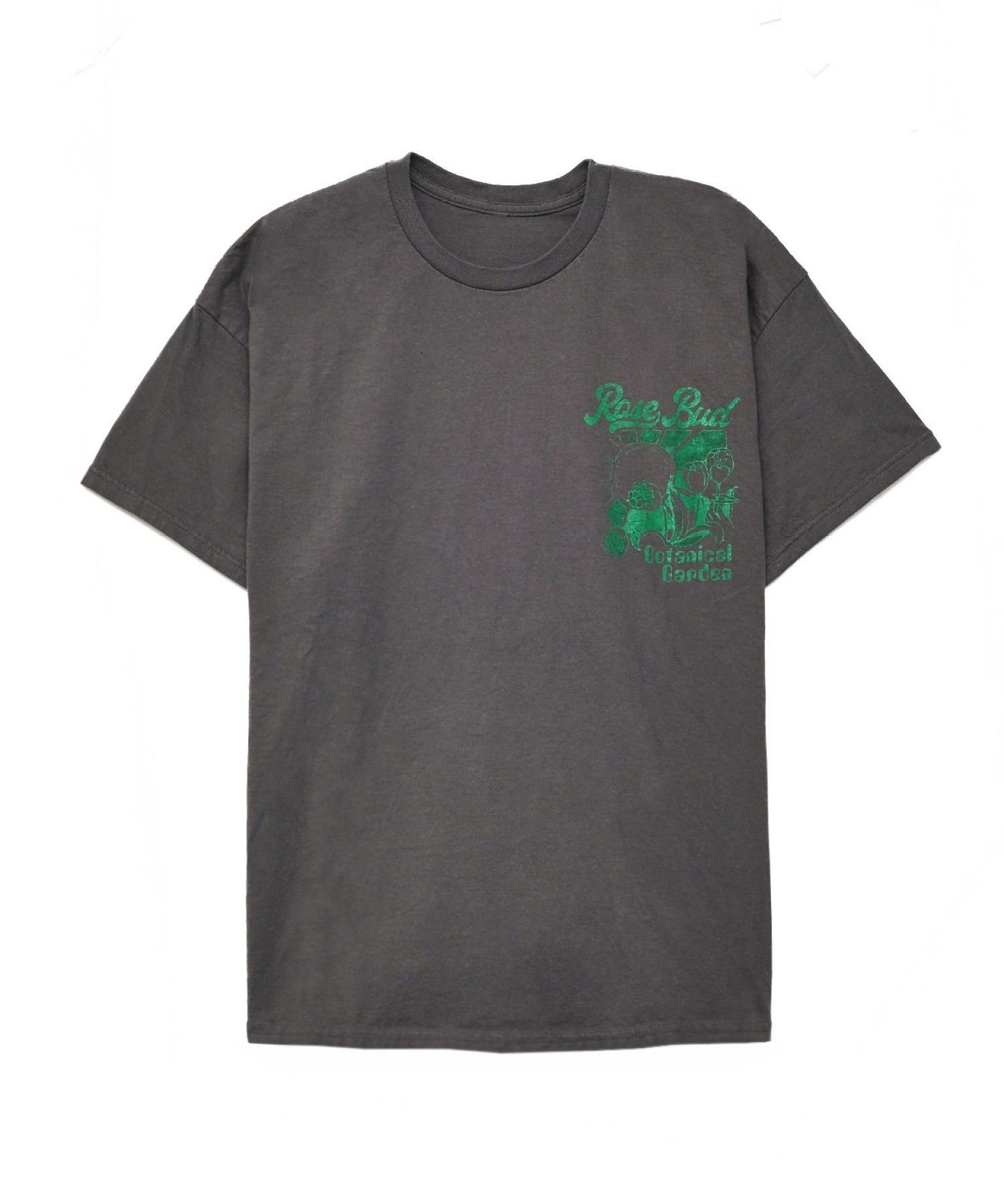 ROSE BUD Botanical garden T-shirts ローズバッド トップス カットソー・Tシャツ ホワイト ブラック