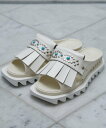 GARDEN TOKYO BENCH/ベンチ/BENSAN-D TURQUOISE CHUNKY LOAFER SQUARE SHARKSOLE ガーデン ファ...