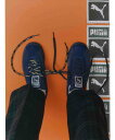 BEAMS BOY 【別注】PUMA / BRASIL 25AW プーマ スニーカー スペシャルコラボ ビームス ウイメン シューズ・靴 スニーカー ネイビー【送料無料】