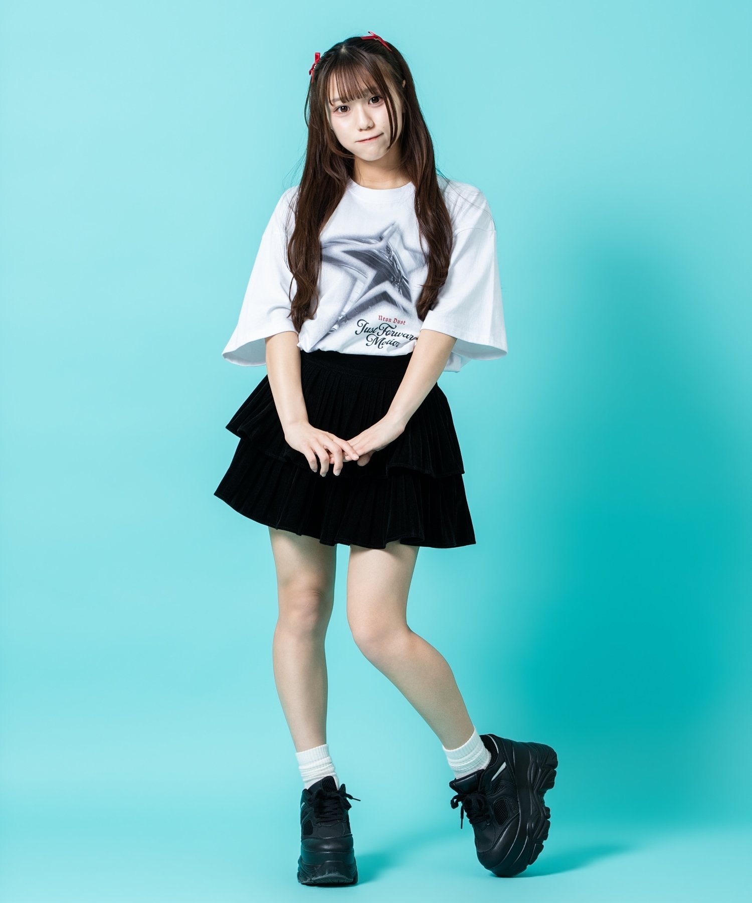 SIDEWAY STANCE スター 半袖Tシャツ インプローブス トップス カットソー・Tシャツ ホワイト