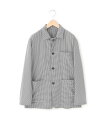 マッキントッシュフィロソフィー アウター メンズ 【SALE／47%OFF】MACKINTOSH PHILOSOPHY ブリティッシュチェック カバーオール マッキントッシュ フィロソフィー ジャケット・アウター ブルゾン・ジャンパー ブラック【送料無料】