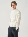 JOHN SMEDLEY モックネック長袖ニットプルオーバー | KILDAY | 30G MODERN FIT ジョンスメドレー トップス ニット ホワイト【送料無料】