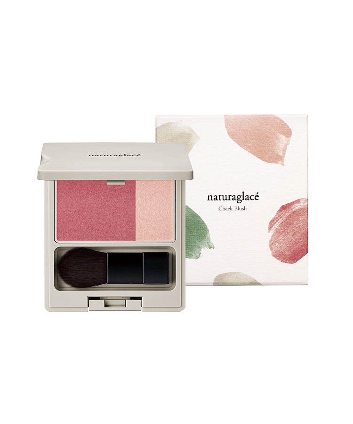 ナチュラグラッセ ナチュラグラッセ チークブラッシュ 02 ローズ ネイチャーズウェイ メイクアップ チーク レッド