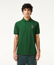【SALE/40%OFF】LACOSTE オーバルロゴワッペンコットンタッチドライポロシャツ ラコステ スポーツ・アウトドア用品 ゴルフグッズ レッド グリーン...